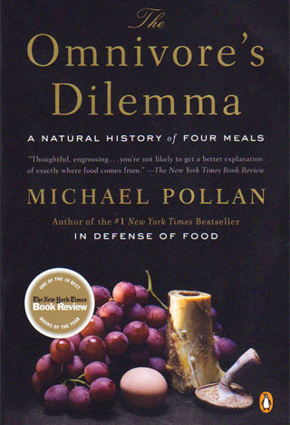 Book cover of Omnivore's Dilemma.