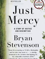 Book cover of Just Mercy: A Story of Justice and Redemption, by Bryan Stevenson.